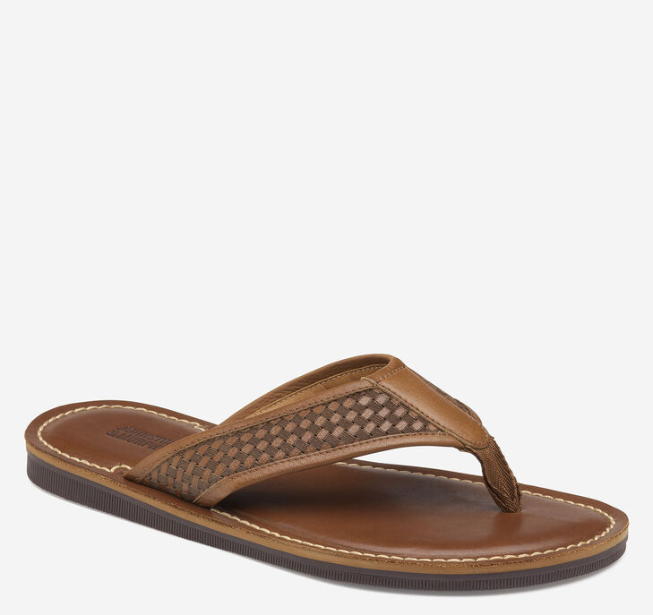 Johnston & Murphy Norris Thong Sandaler Herr - Bruna Skor [SR8754021]